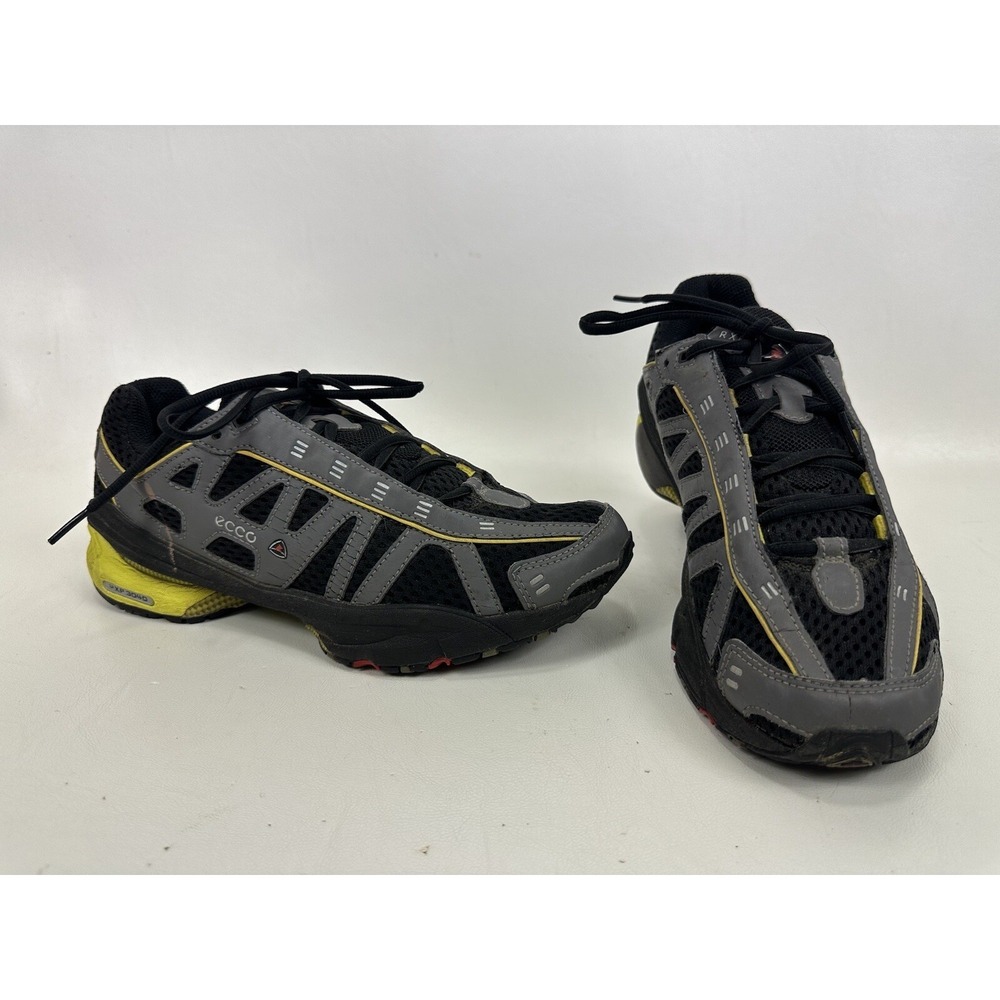 Ecco Receptor RXP 3040 Shoes Womens 39/ US 8-8.5 Sneakers Gray Yellow